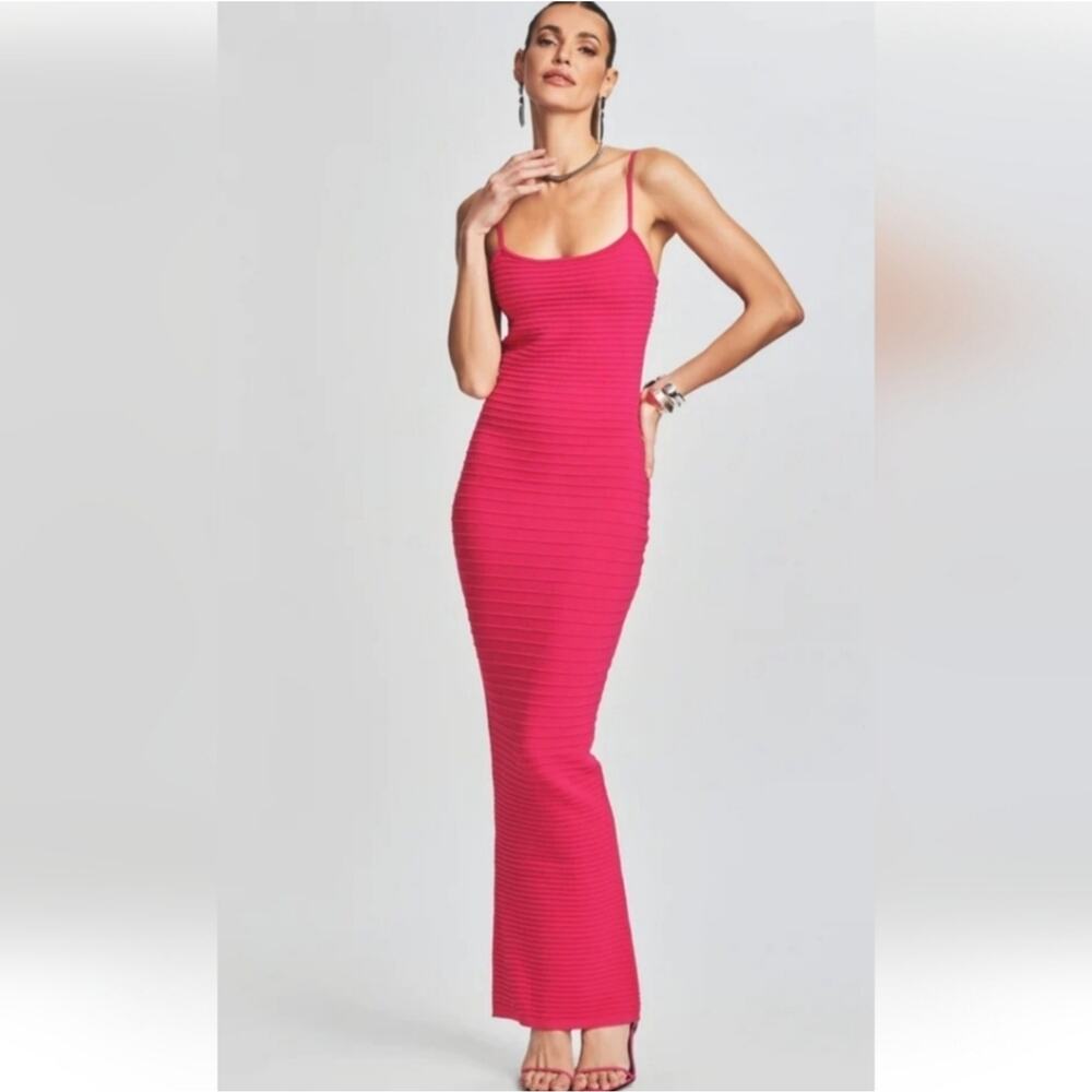 Retrofete Pink Maxi Dress